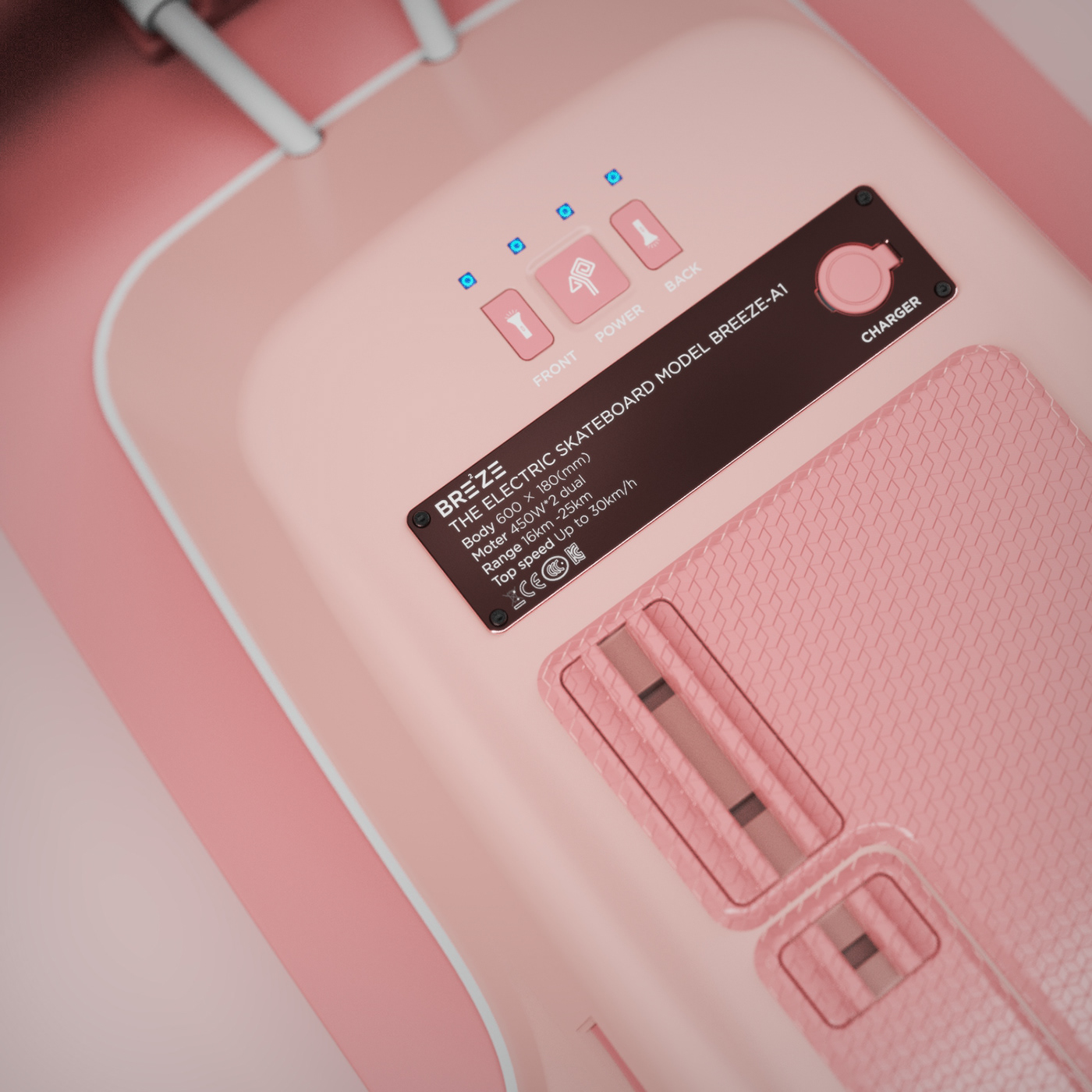 TACK MIN KIM，Electric，breeze，Pink，Skate，