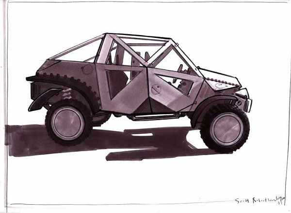 Future vehicles，conceptual design，Hand drawn，