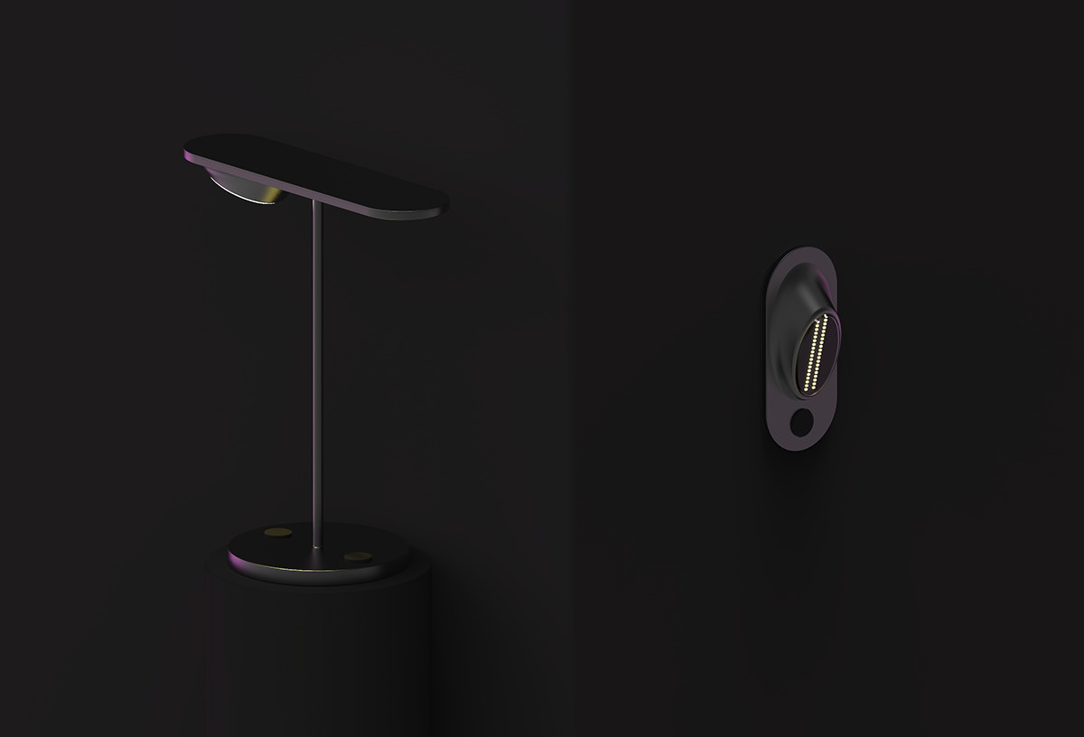 furniture，Desk lamp，wireless，multi-function，