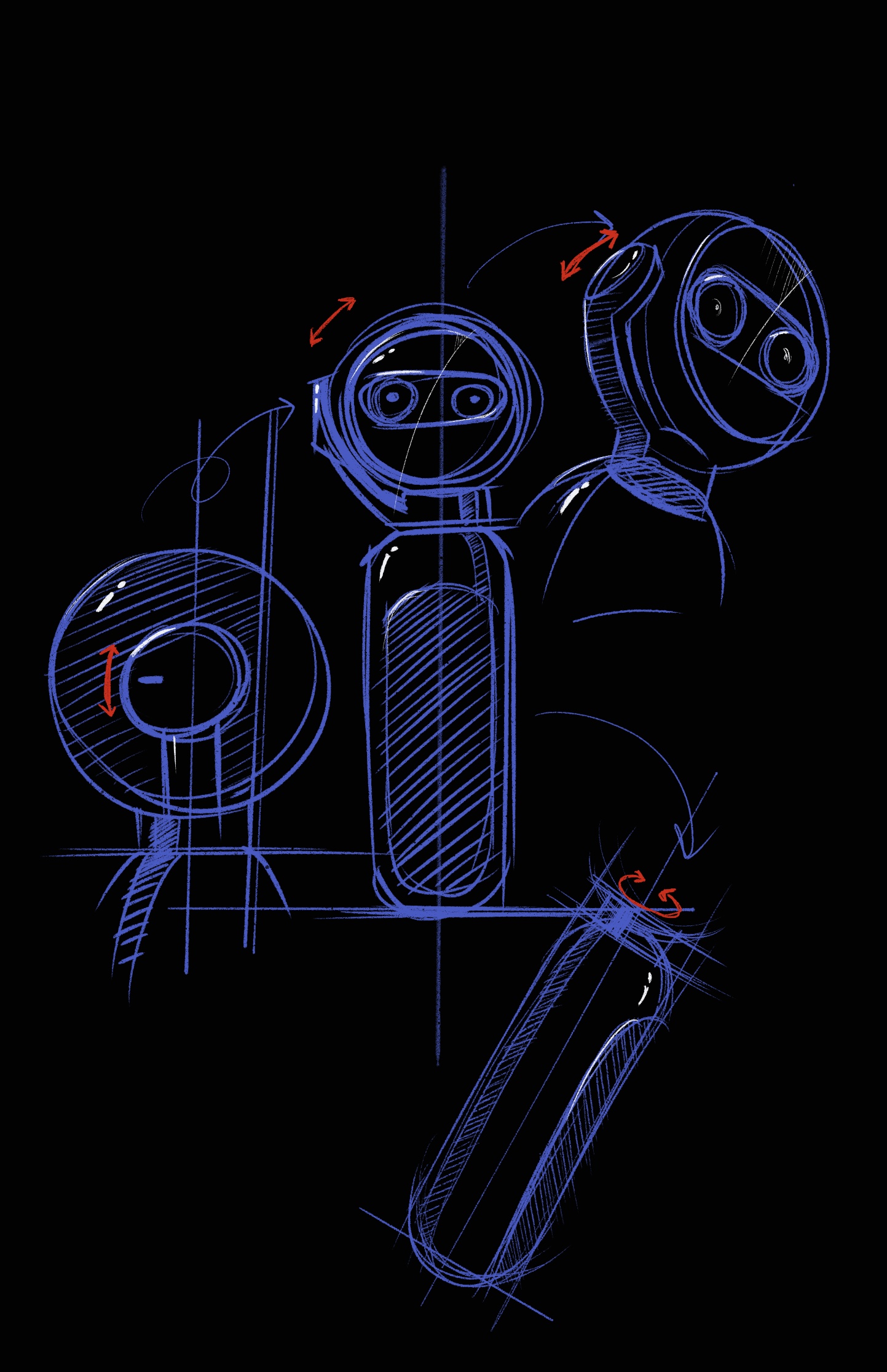 industrial design，product design，camera，Yuntai，Handheld PTZ，