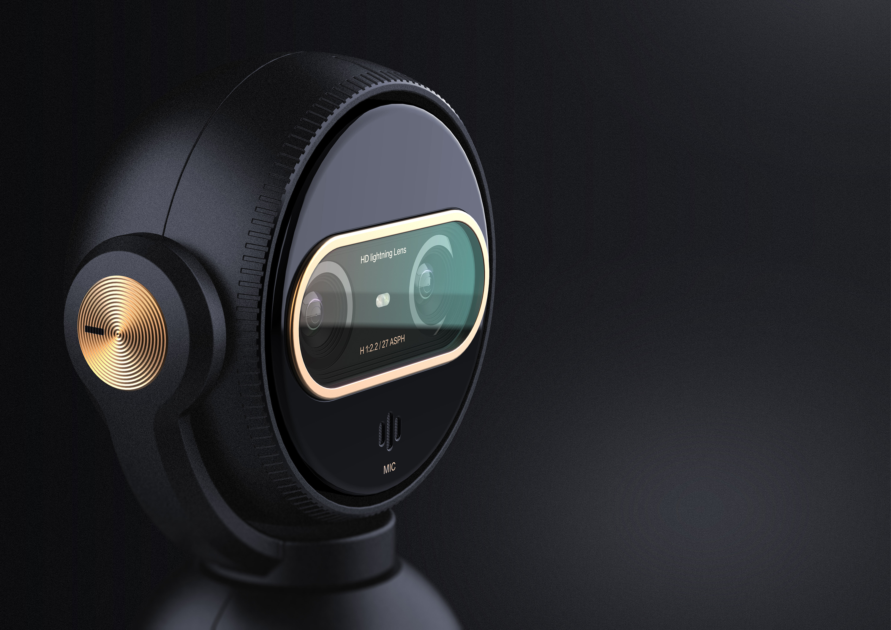 industrial design，product design，camera，Yuntai，Handheld PTZ，