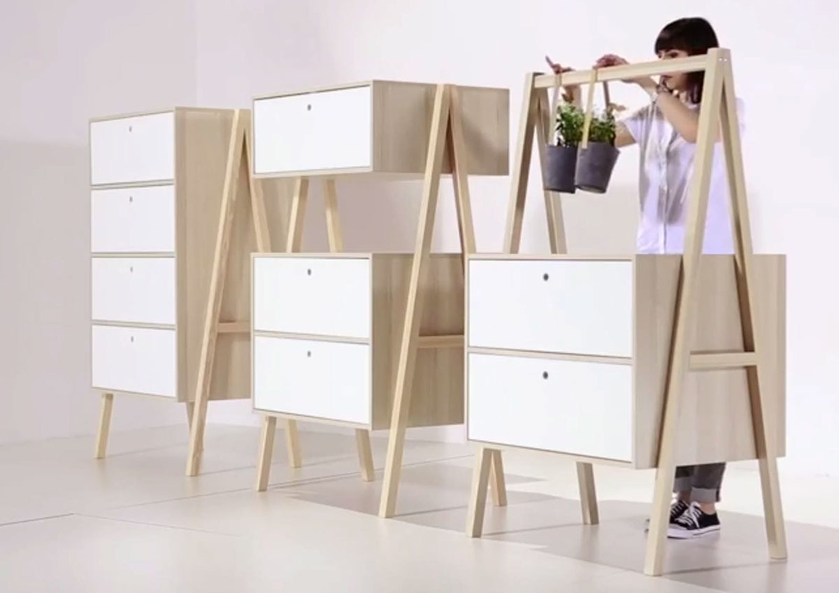 spot，Home Furnishing，Creative home，Bracket，Wooden frame，Multifunctional storage，