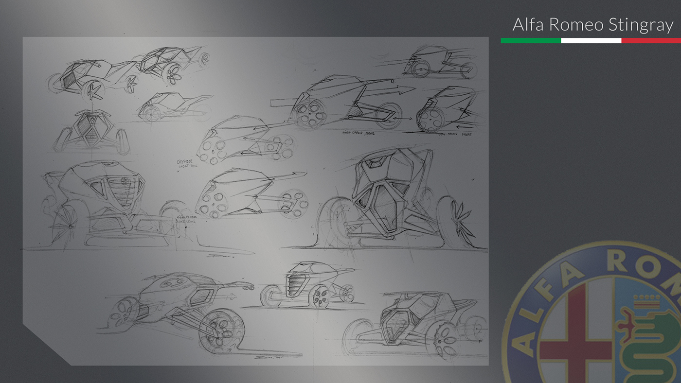 alpha，Tricycle，Alpha Romeo，Damian Wolinski，