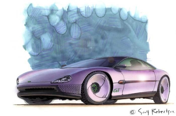 Future vehicles，conceptual design，Hand drawn，