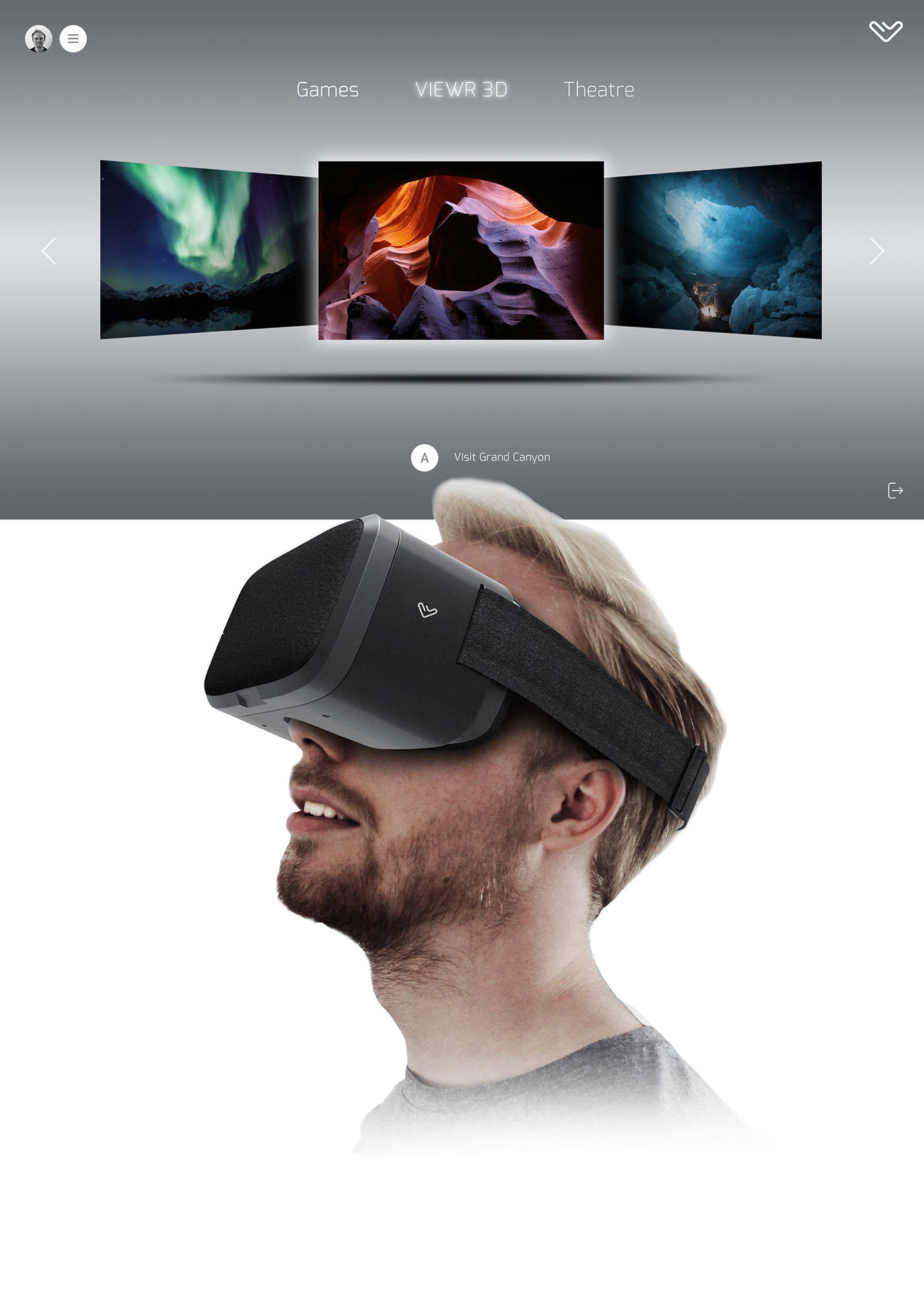 Virtual reality，vr，VIEWER VR，black，Sebastian Halin，