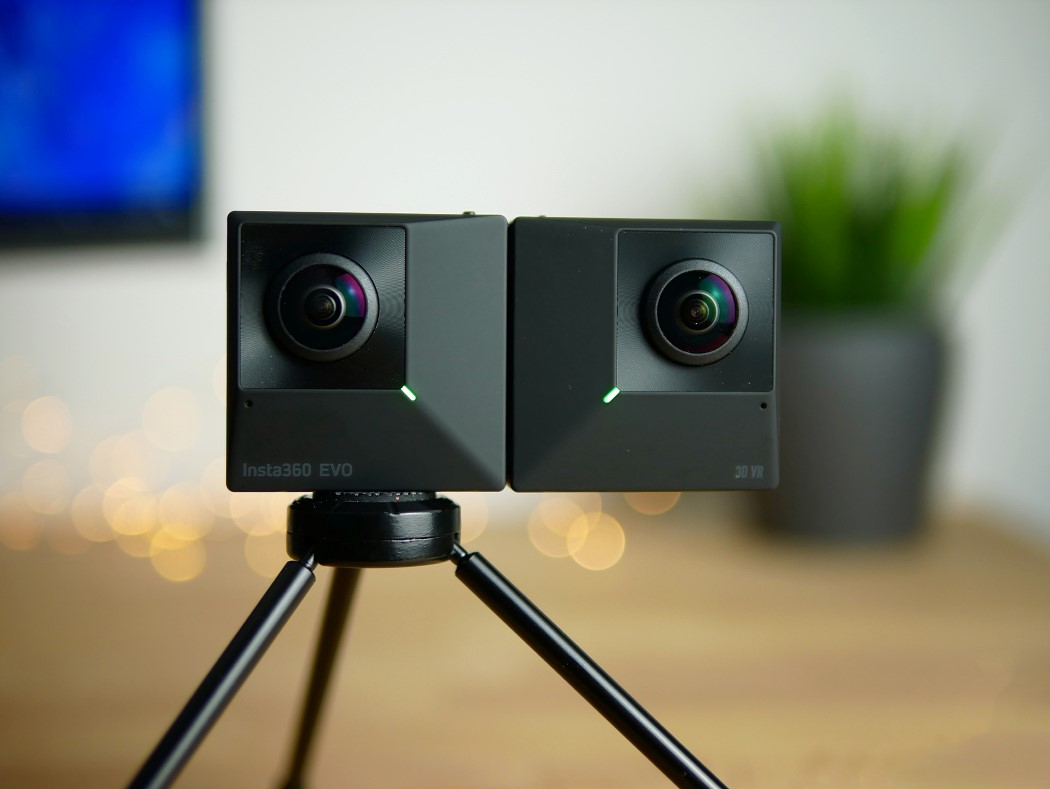 fold，camera，EVO，black，Insta360，