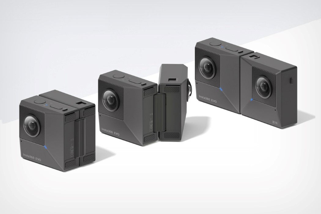 fold，camera，EVO，black，Insta360，