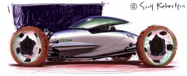 Future vehicles，conceptual design，Hand drawn，