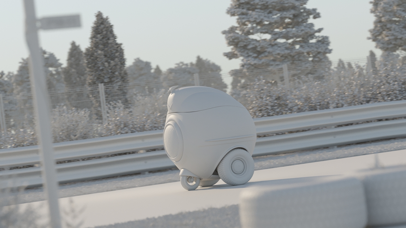 intelligence，vehicle，Retro Carbot，Automotive robot，