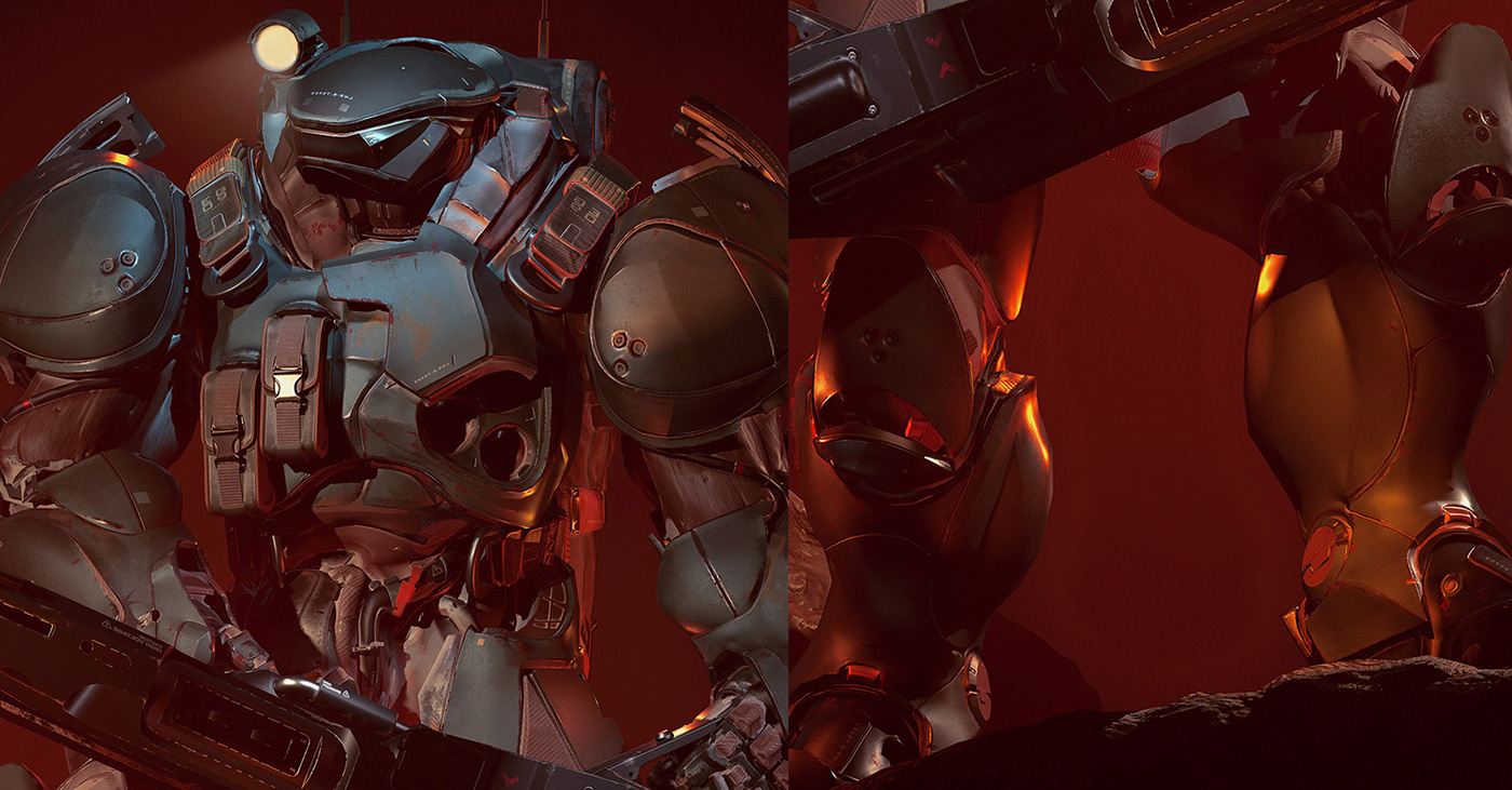 product design，Role design，modeling，Render，