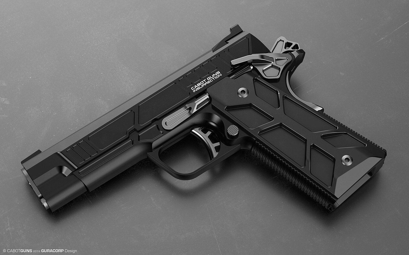 Cabot gun，arms，Pistol，Cabot Guns，