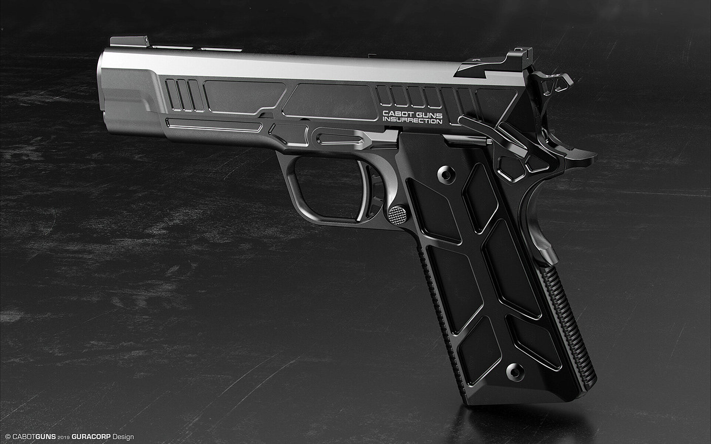 Cabot gun，arms，Pistol，Cabot Guns，