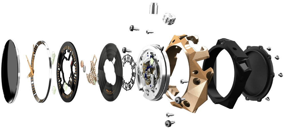 Wristwatch，Wrist watch，LW10-24GMT，Linde Werdelin，