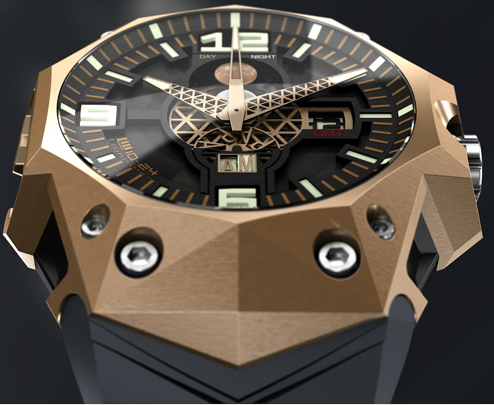 Wristwatch，Wrist watch，LW10-24GMT，Linde Werdelin，
