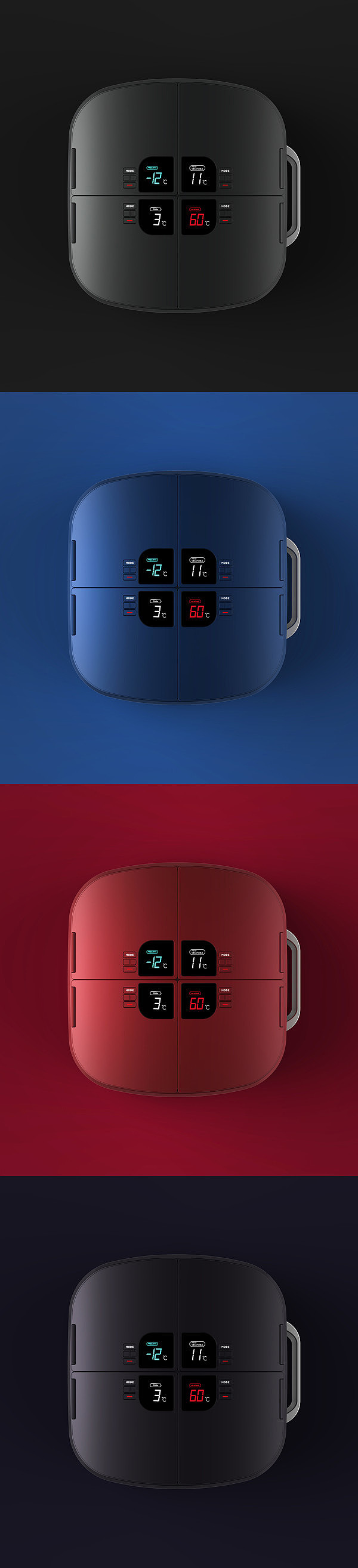 intelligence，Lunch box，Temperature display，kitchen，Portable，