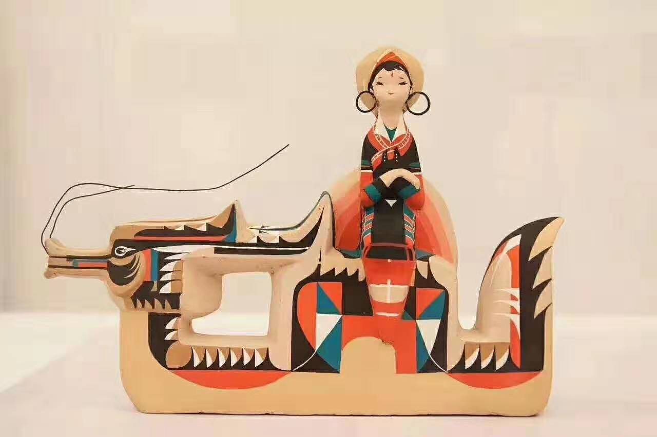 Have a series of "clay figurines" when you're free，