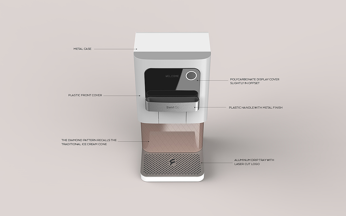 whynot，Singapore，SwirlGo，Ice cream capsule machine，