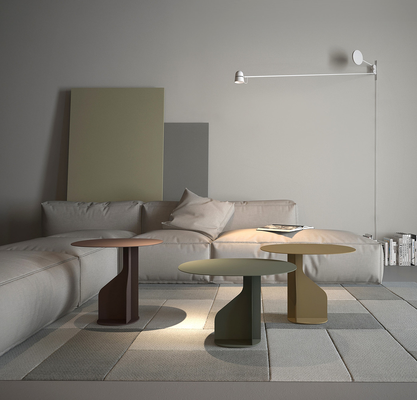 Art products，Geometric minimalism，Vase flower，Lamp design，Tea table design，Candlestick，Metal，cylinder，