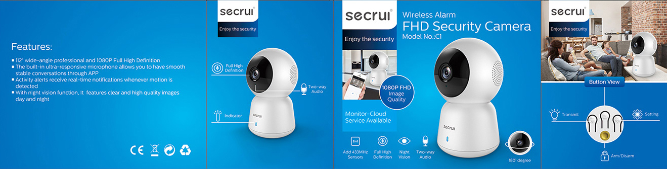 a burglar alarm，camera，monitor，Security，parts，