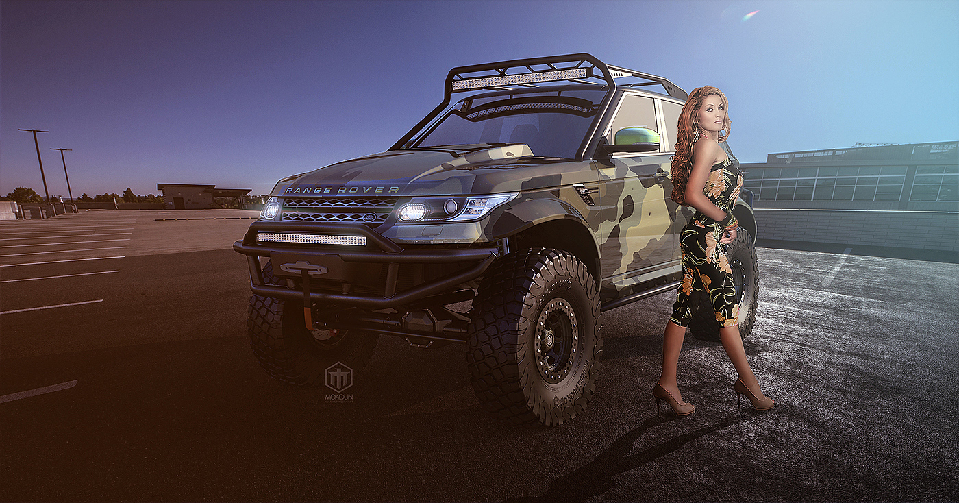 Off-road vehicle，Land Rover，Benz，automobile，Mon，