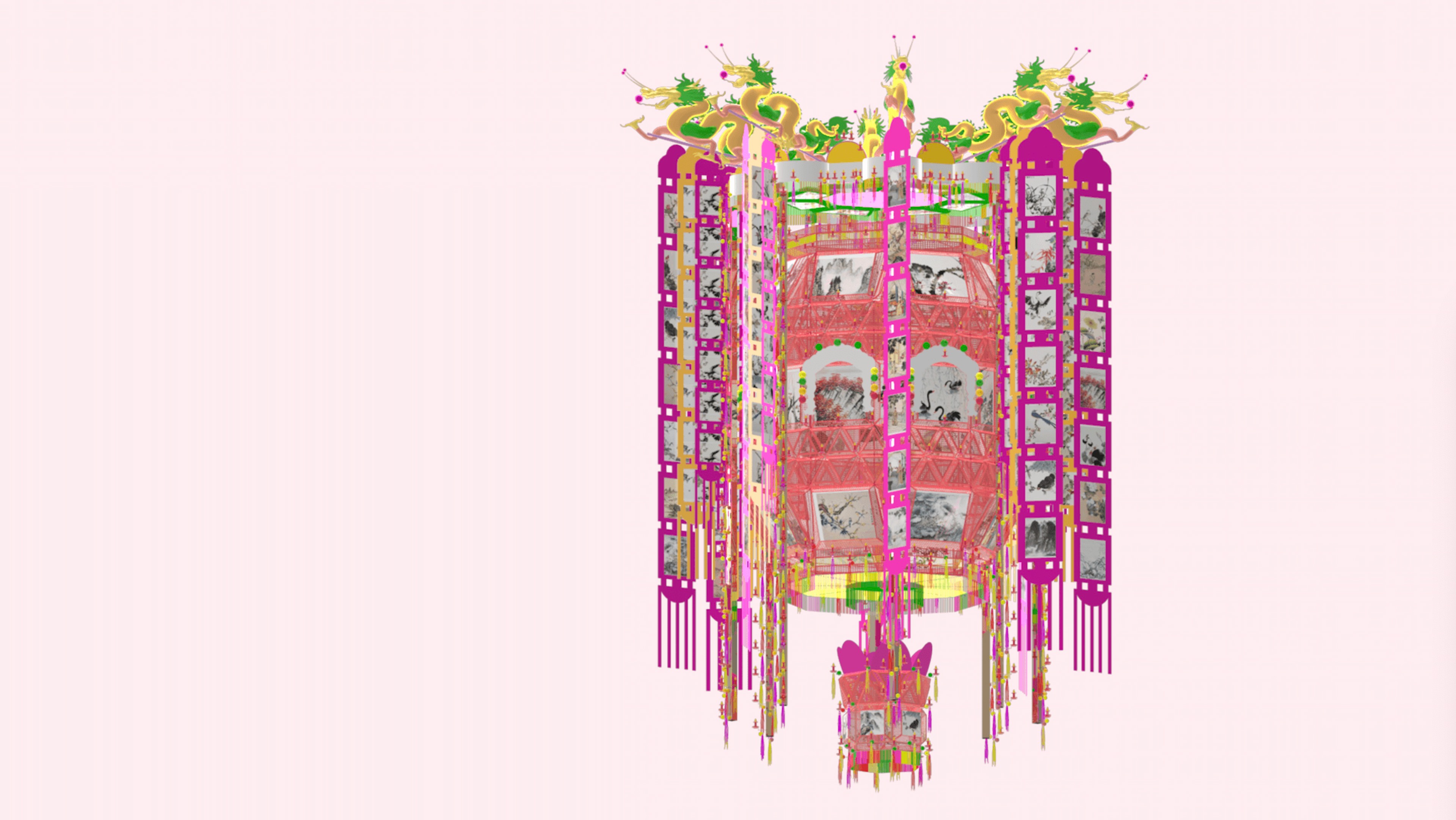 vr，3d，Thousand angle lamp，digitization，lamp，