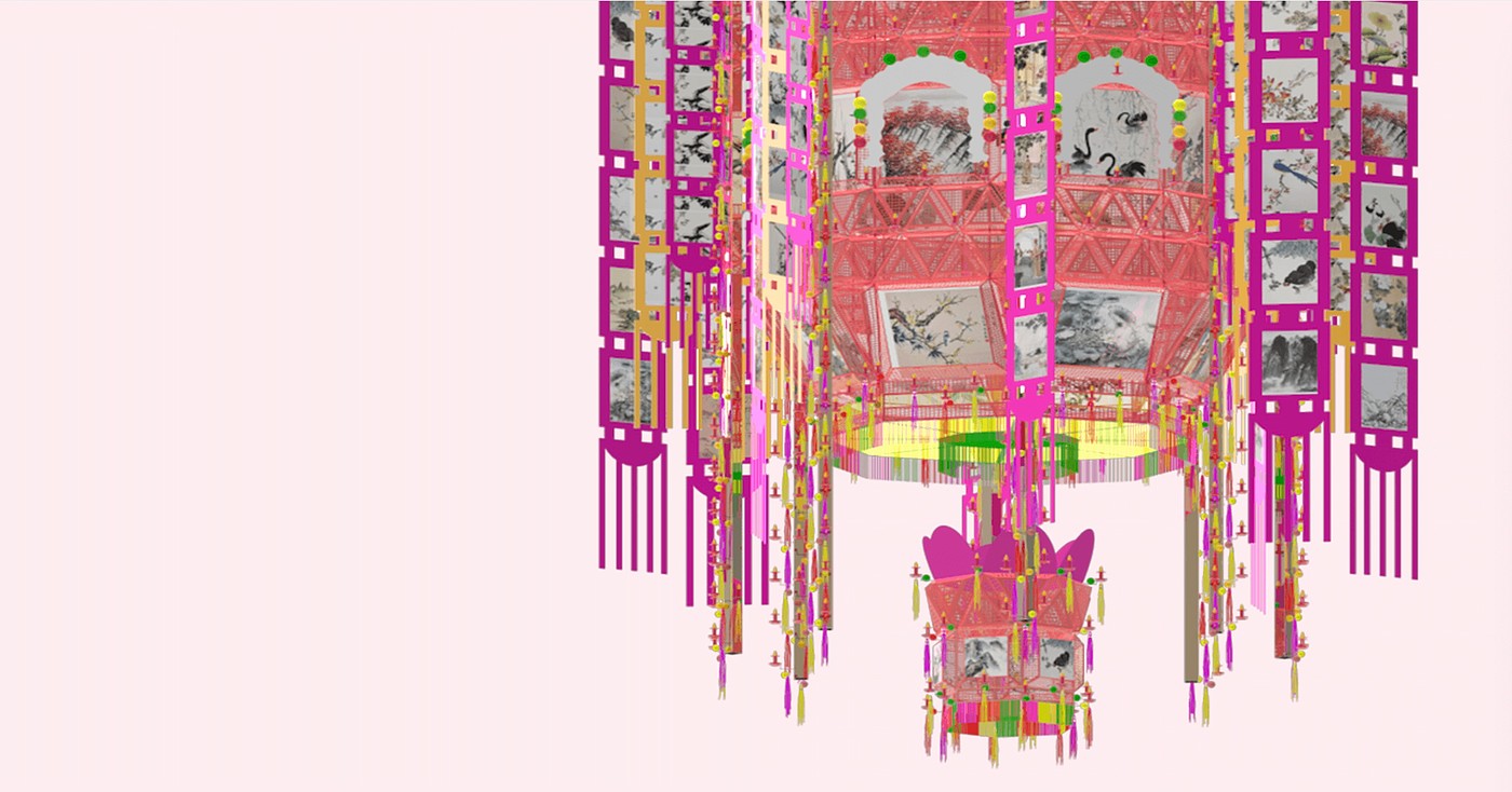 vr，3d，Thousand angle lamp，digitization，lamp，