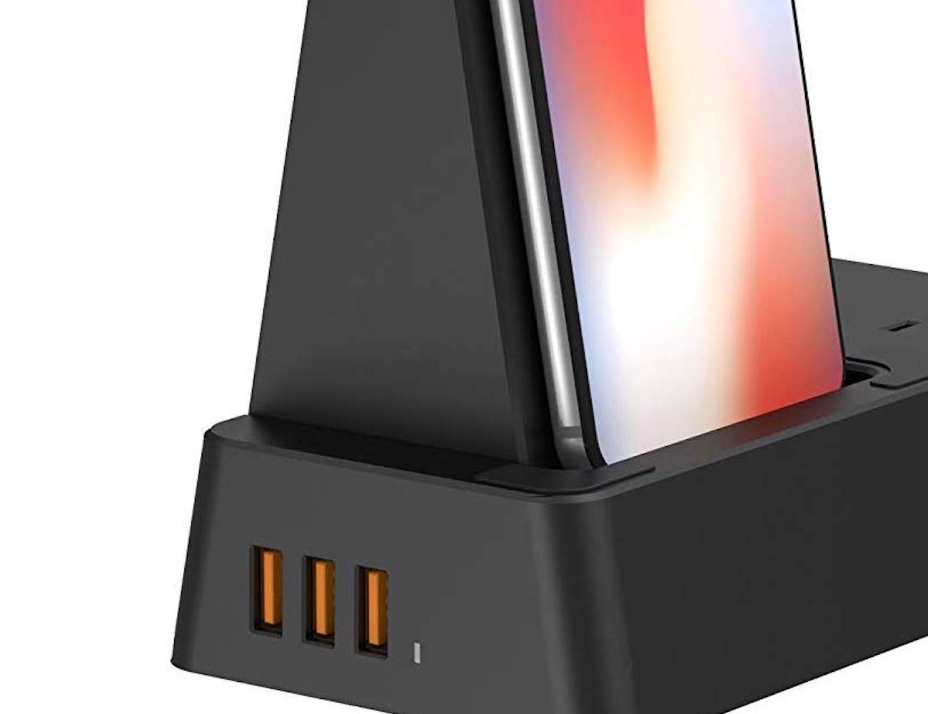 Apple，black，Bracket，charge，wireless，CoZoo Qi，