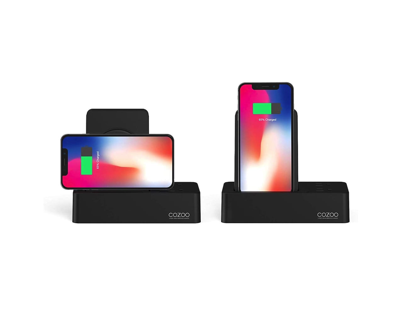 Apple，black，Bracket，charge，wireless，CoZoo Qi，