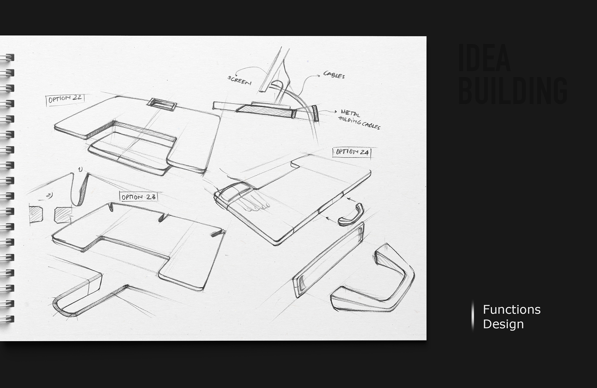 industrial design，Hand drawn，Digital hand drawing，