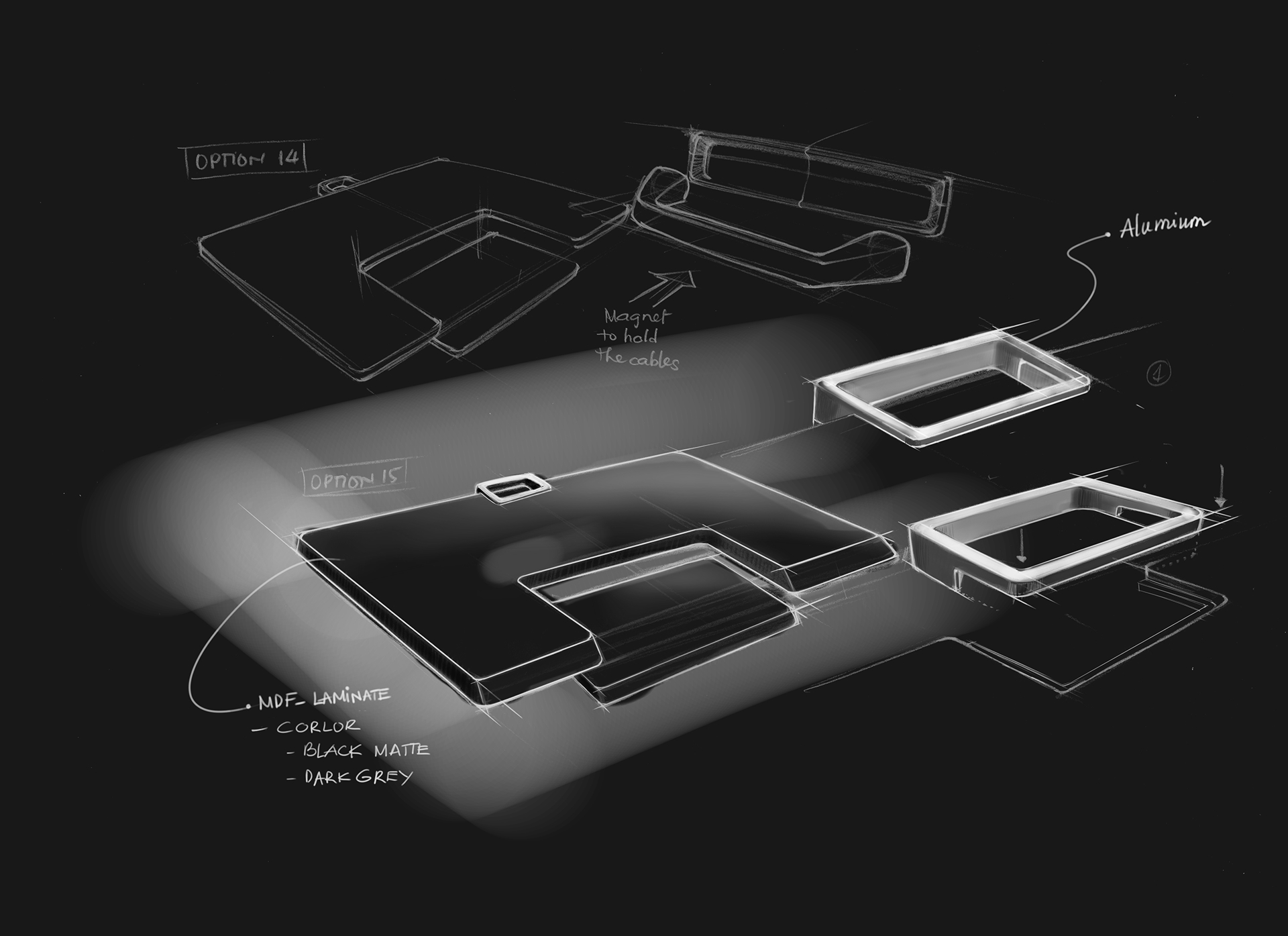industrial design，Hand drawn，Digital hand drawing，