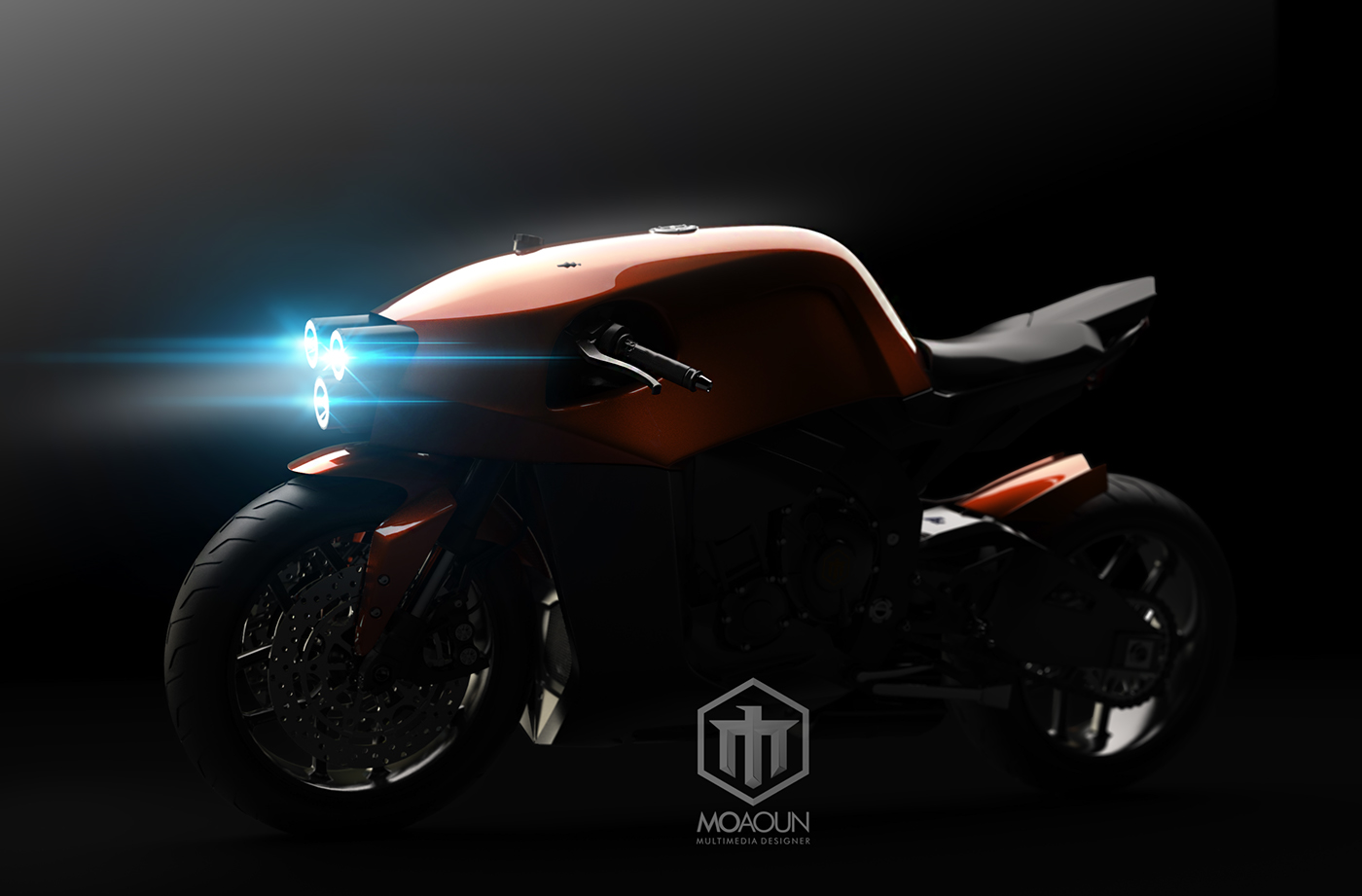 concept，motorcycle，Custom Bike，