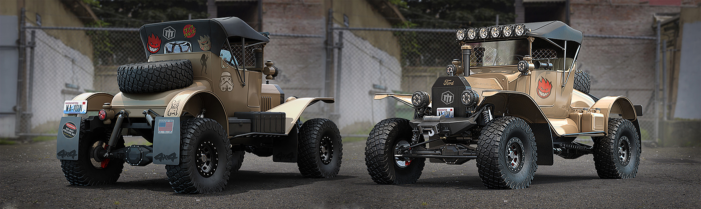 Off-road vehicle，Render，concept，