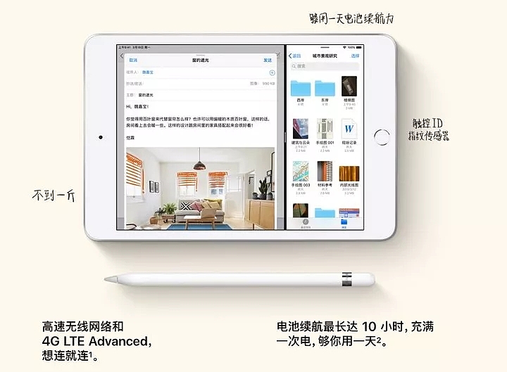 Apple，iPad Air，iPad mini，