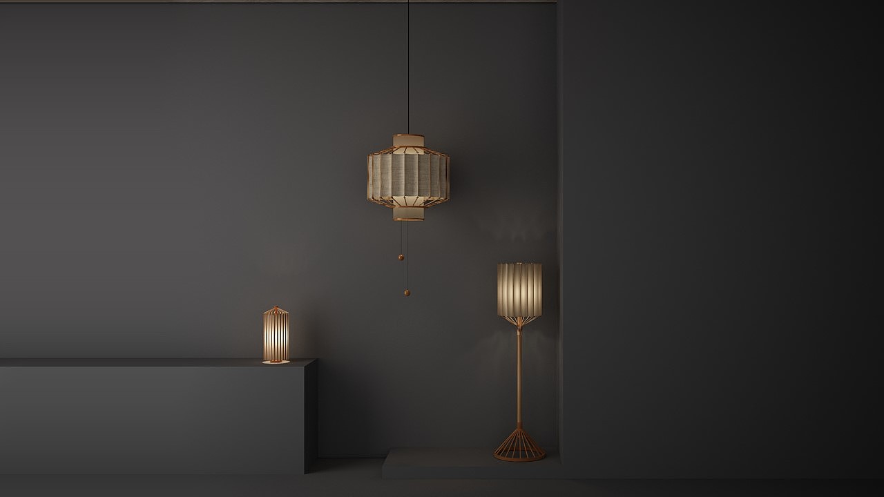 Interaction design，product design，lamps and lanterns，sample reels，