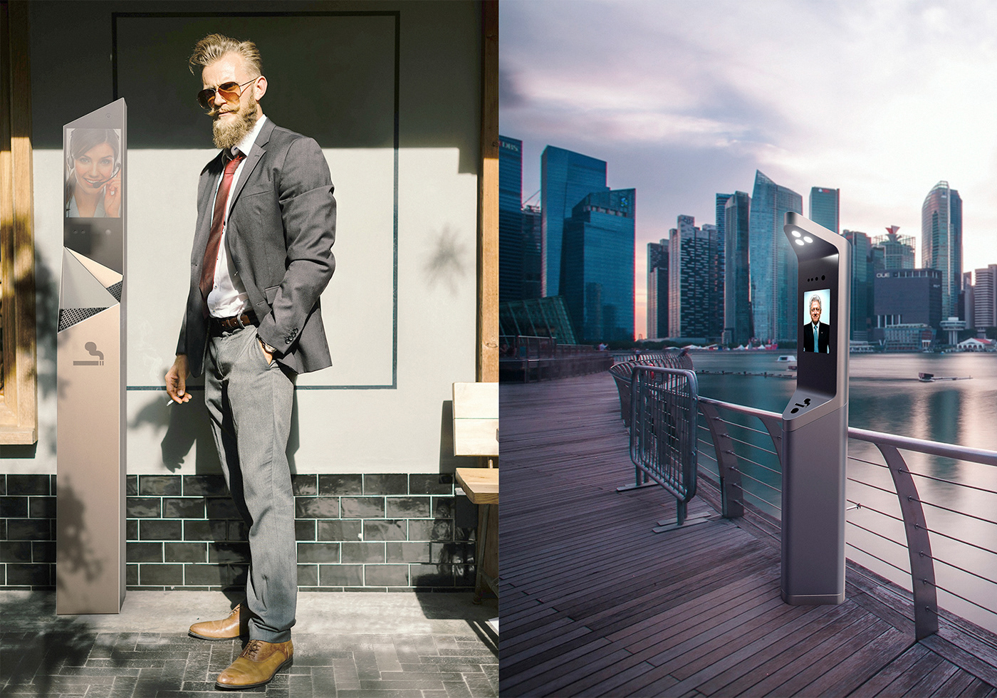 outdoors，intelligence，ashtray，smoke，