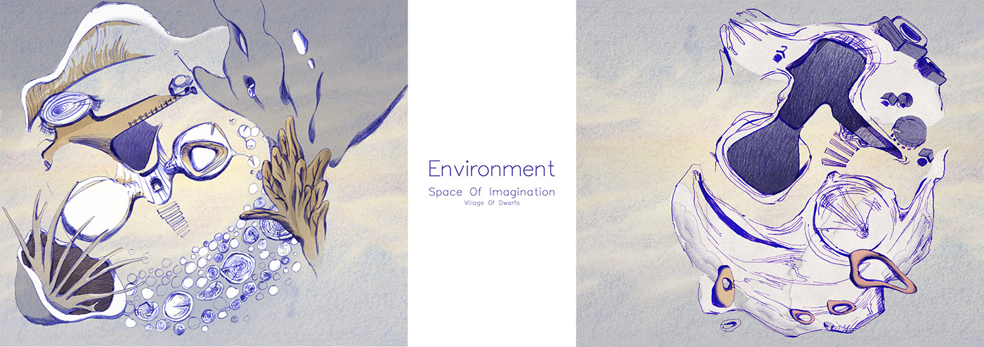 Hand drawn，public，Illustration，sample reels，