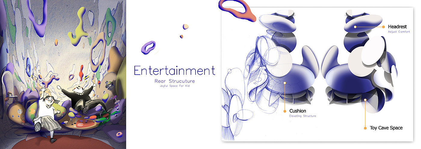 Hand drawn，public，Illustration，sample reels，