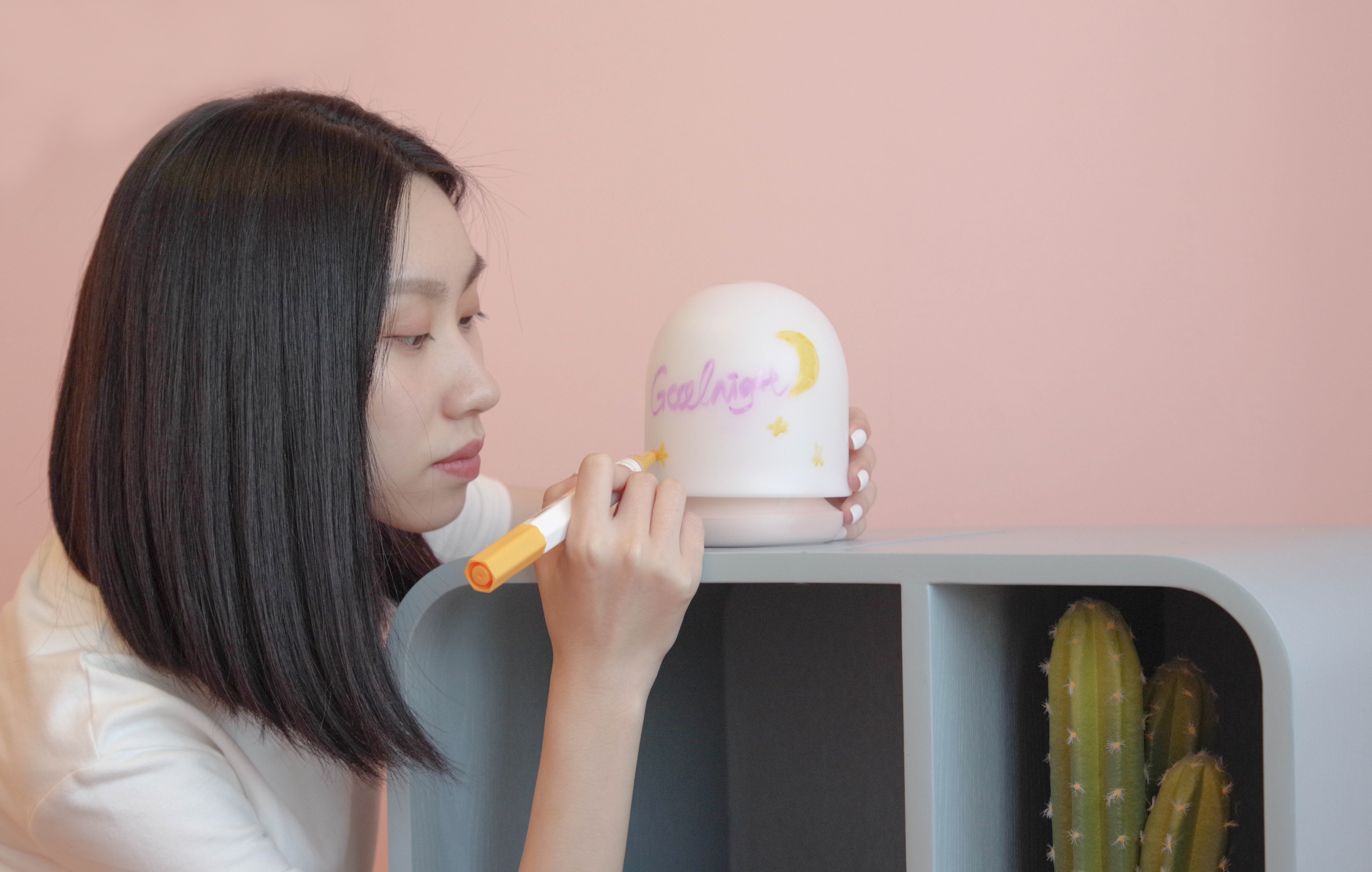 lovely，Timed off，Desk lamp，Night light，