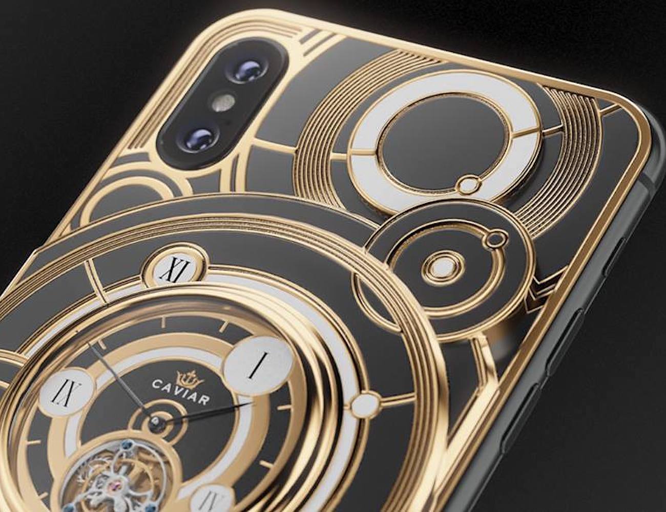 luxury，mobile phone，Caviar iPhone X，