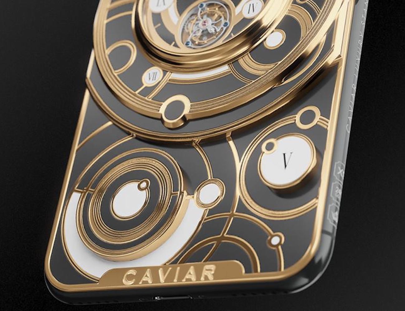 luxury，mobile phone，Caviar iPhone X，