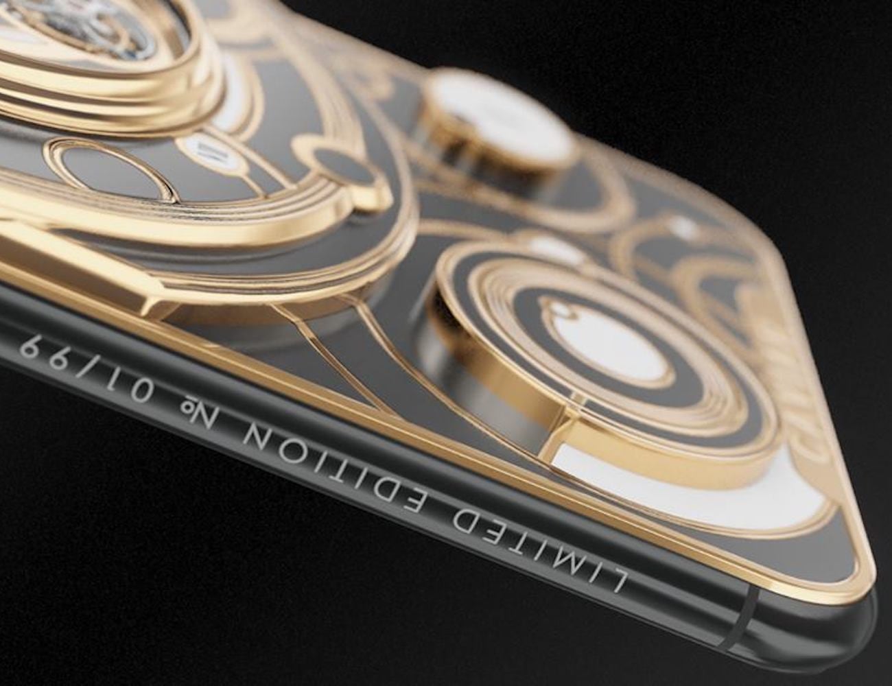 luxury，mobile phone，Caviar iPhone X，