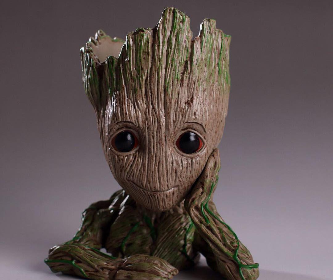 Safe and non-toxic，PVC material，Mini flowerpot，Baby Big，