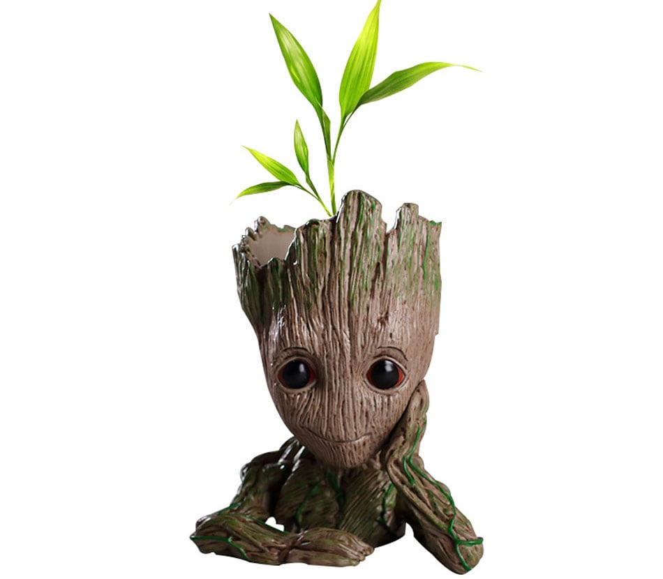 Safe and non-toxic，PVC material，Mini flowerpot，Baby Big，