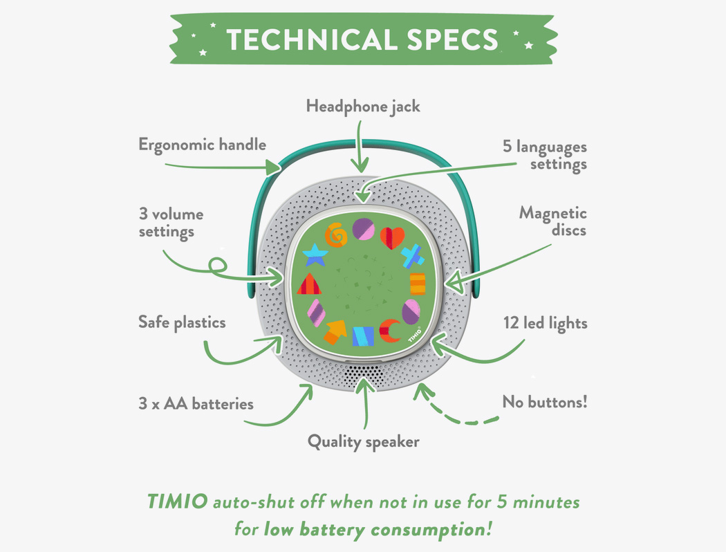 Digital，Toys，Early education machine，TIMIO，