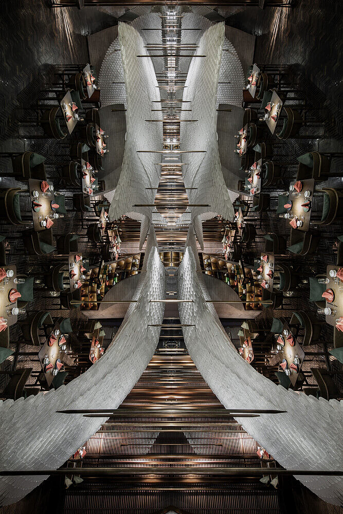 Lighting application，Song dynasty，Glass，traditional culture，Feather，Bionics Design ，restaurant，