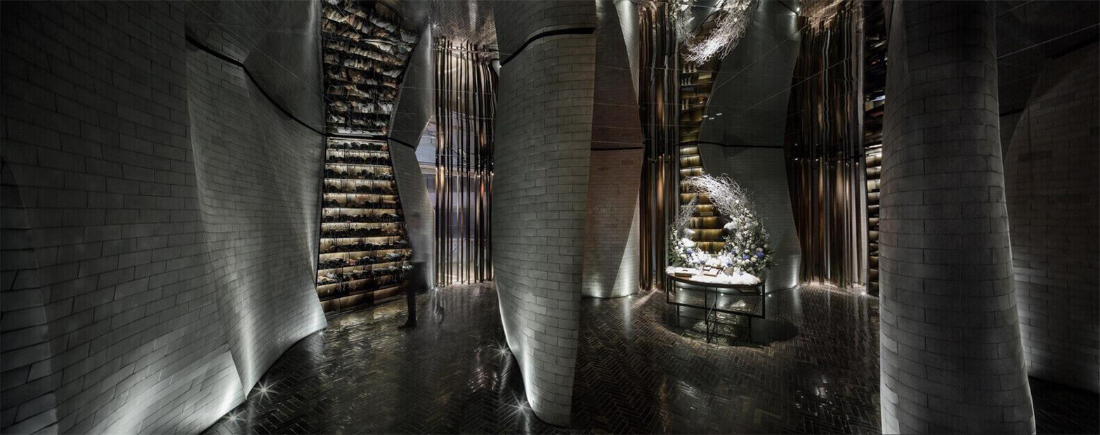 Lighting application，Song dynasty，Glass，traditional culture，Feather，Bionics Design ，restaurant，