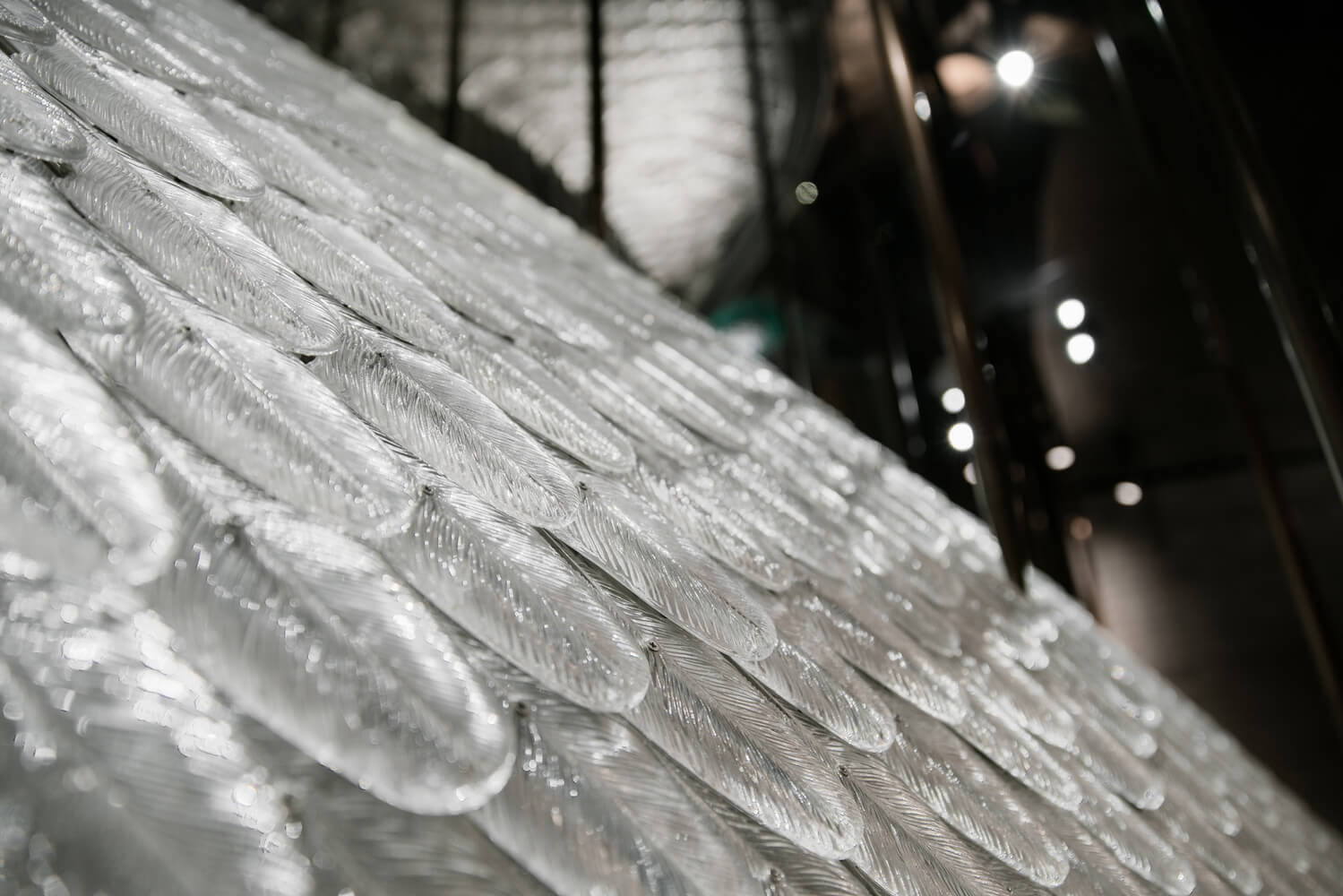 Lighting application，Song dynasty，Glass，traditional culture，Feather，Bionics Design ，restaurant，