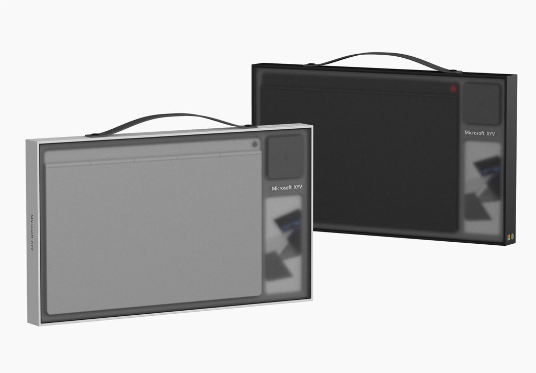 Microsoft XYV，conceptual design，notebook，Digital，