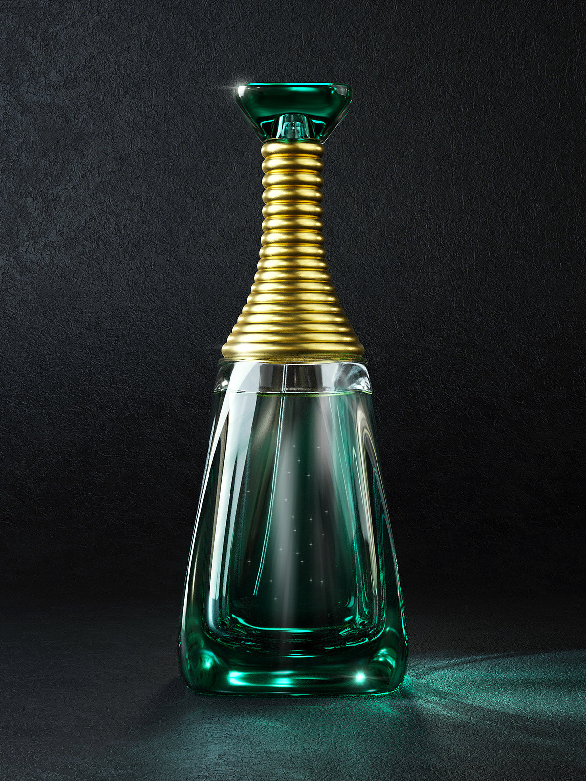 cgi，Brand promotion，Perfume bottle，packing design，