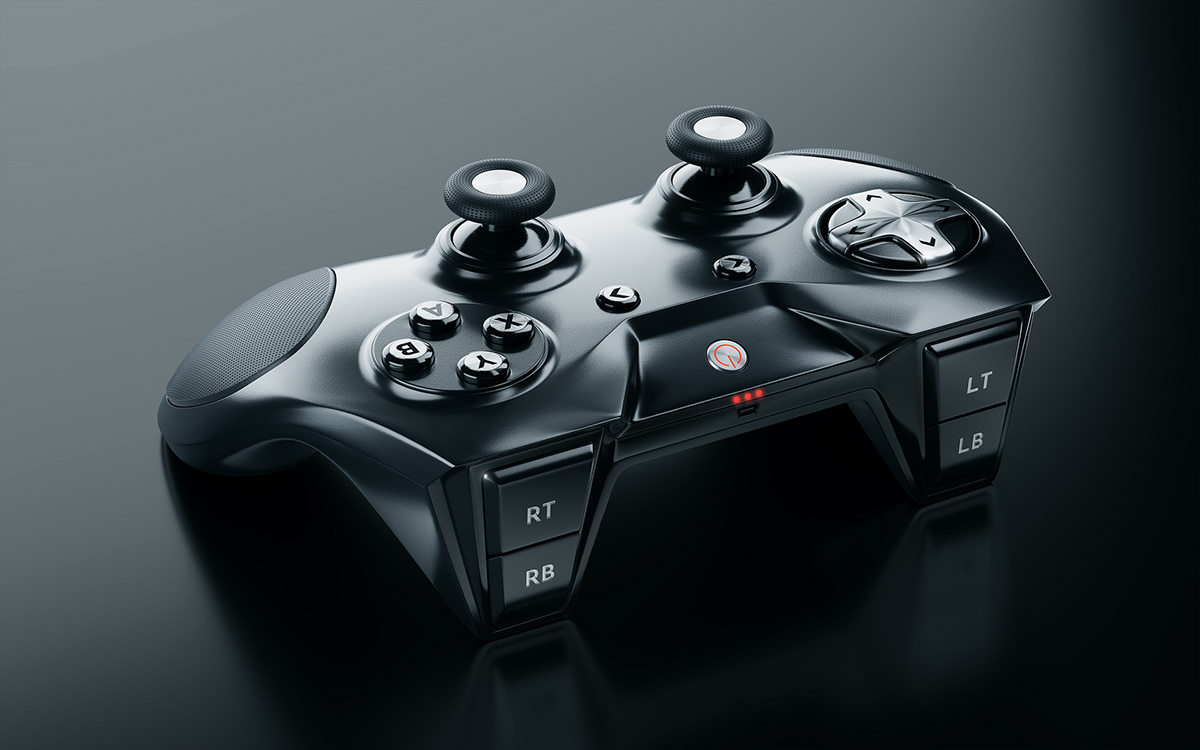 Computer accessories，Digital，conceptual design，Game handle，